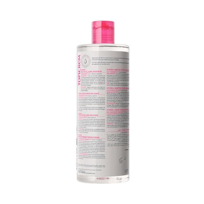 Topicrem hydra+ micelární voda jemnost 400ml