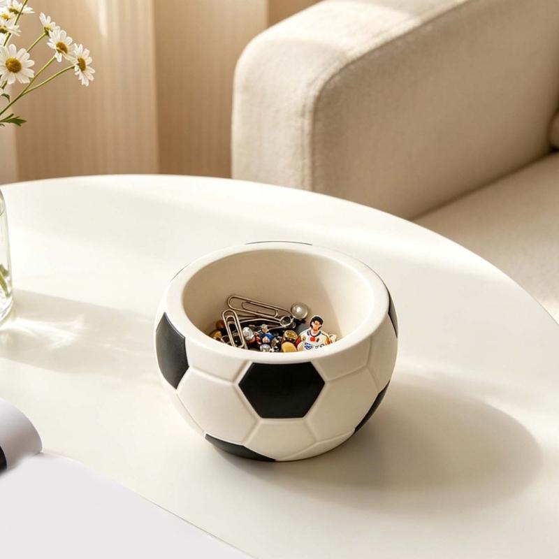 Football Silicone Candle Molds For Handmade Candle Holder Chocolate Making Storage Box Concrete Planter Epoxy Resin Art