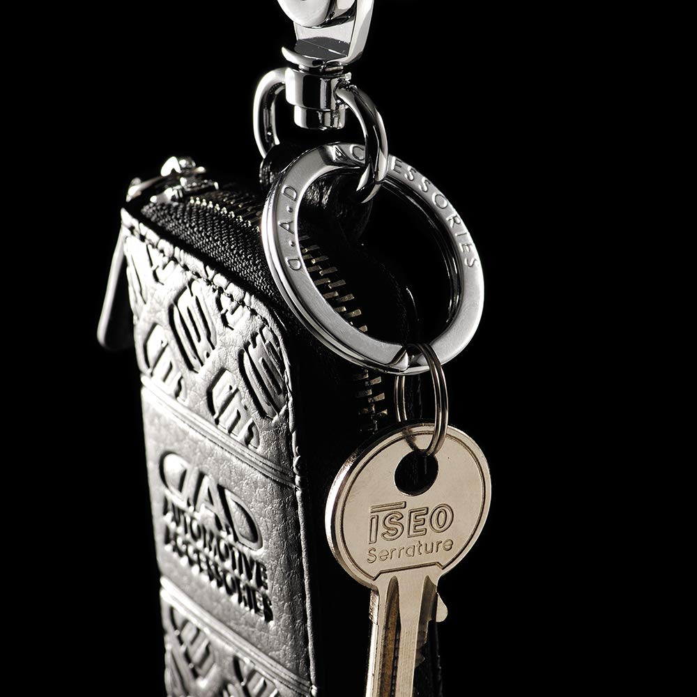 Garson DAD Smart Key Case Type Monogram Leather Black HA516-01 D.A.D