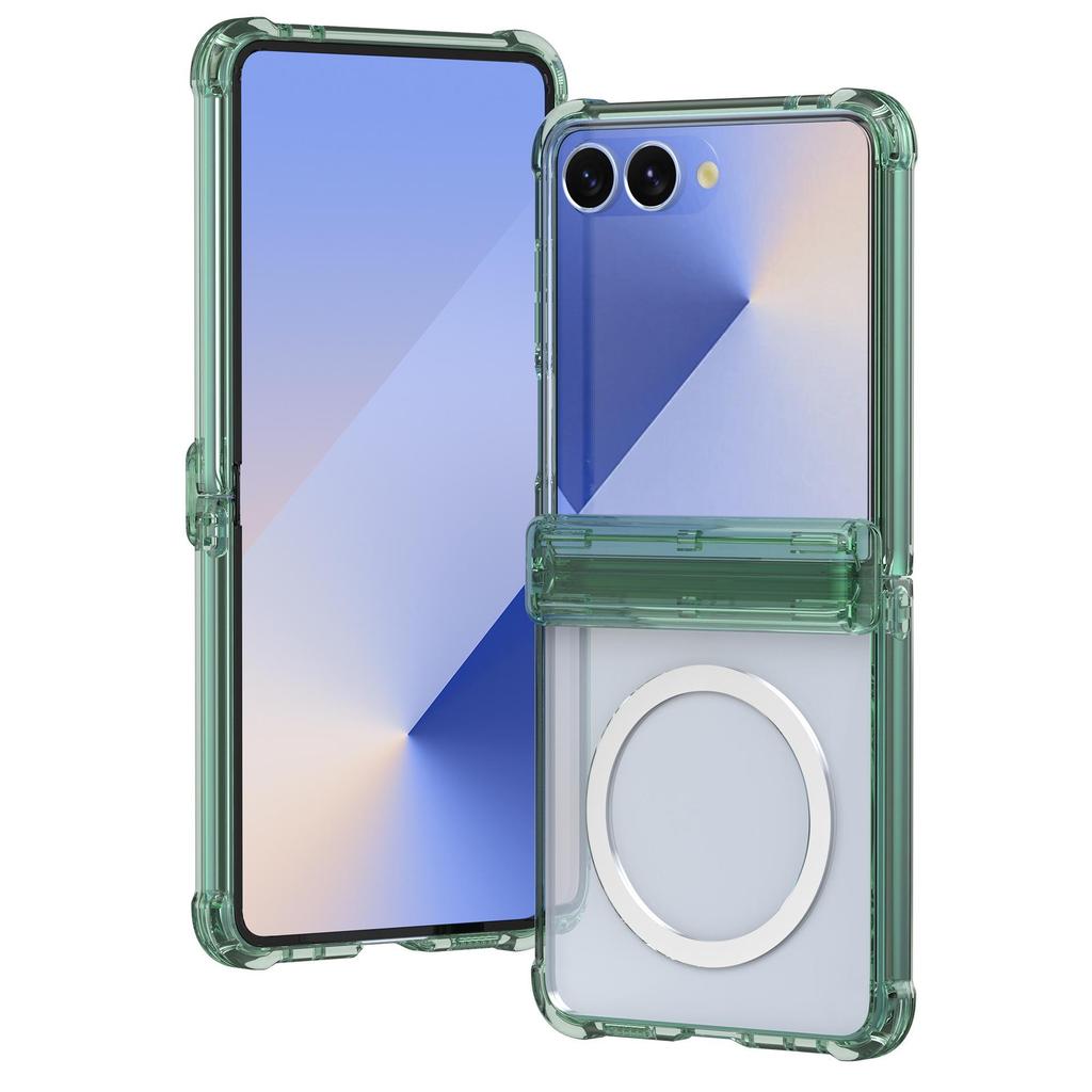 Husă de protecție aplicabilă pentru Samsung Z Flip7, Anti-cădere cu MagSafe pentru încărcare wireless, Compatibilă cu Flip6/5.