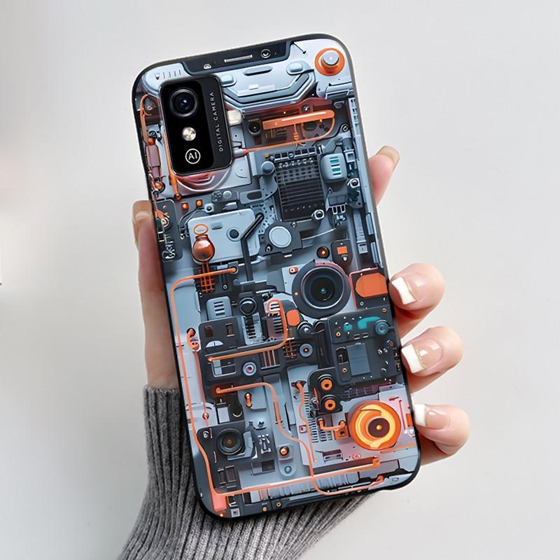 For ZTE Blade L9 Case Luxury Cute Cool Boys Girls Silicone Soft Back Cover For ZTE BladeL9 Blade L9 Phone Case TPU Black Fundas
