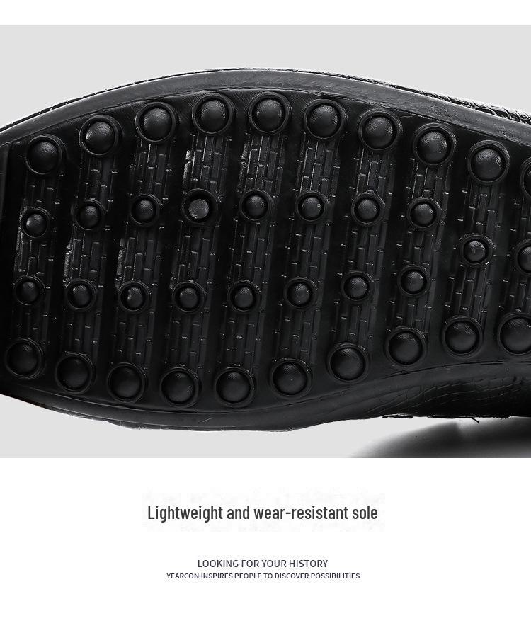 Univerzální prodyšné pánské ležérní mokasíny z Koreje - Trendy slip-on mokasíny v britském stylu