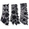 Water Soluble Lace Hollow Embroidery Shoulder Flower Doll Collar Lace Accessories Leaf Pattern Three-Dimensional Hollow Applique Fake Collar
