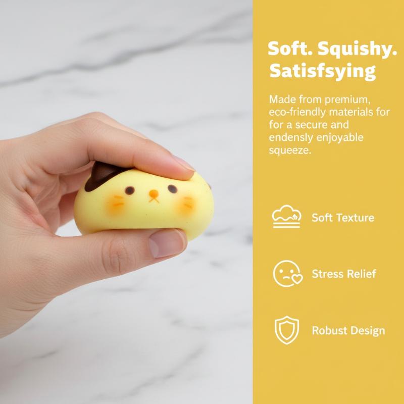 1Pcs Cat And Dog Animal Bread Slow Rising Big Thick Bread Slow Rebound Squeeze Toy Anti Stress Release Hand Relax Toy