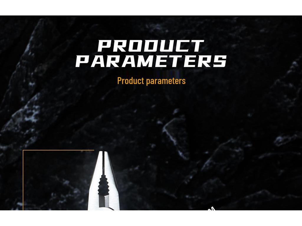 Outdoor Folding Stainless Steel Multi-Tool Pliers: Portable, Multi-Function Combination Pliers