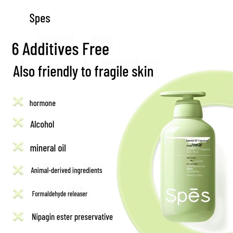 Spes Essential Oil Fragrance Shower Gel