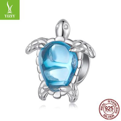 S925 Zilver Schildpad Kralen DIY Armband Kralen Oceaan Wind Schildpad Losse Kralen Accessoires
