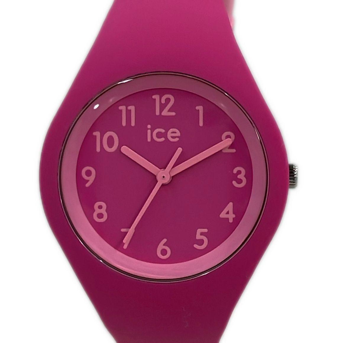 Used Good condition ice watch wristwatch quartz pink ladies ice watch