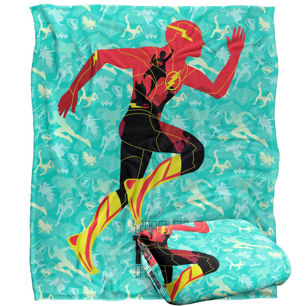 The Flash Silhouette Blanket