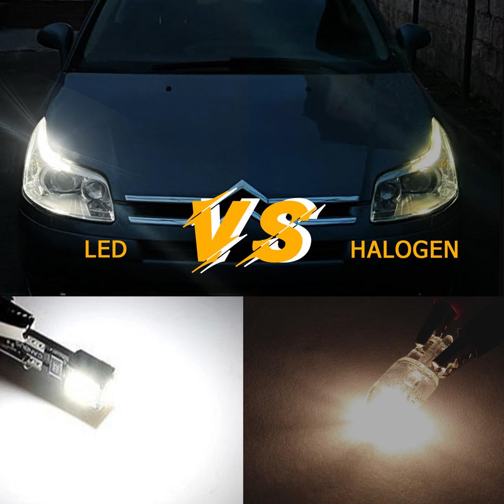 For Citroen Picasso 02-16 C5 01-04 C6 05-12 C8 02-10 DS3 09-15 Parkeringslys Pærer Lampe W5W T10 194 Canbus Feilfri