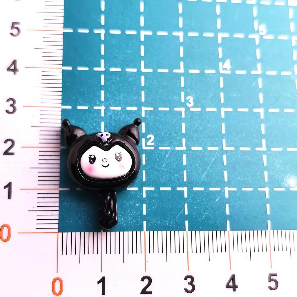 Sanrio Cartoon Resin Keychain & Hair Clip Accessories