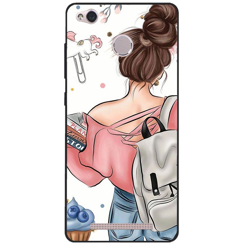 For Xiaomi Redmi 3S Redmi 3 Pro Case Soft Silicone Back Cover Phone Case for Xiaomi Redmi 3 Pro Tpu Fundas Coque Redmi 3 S Case