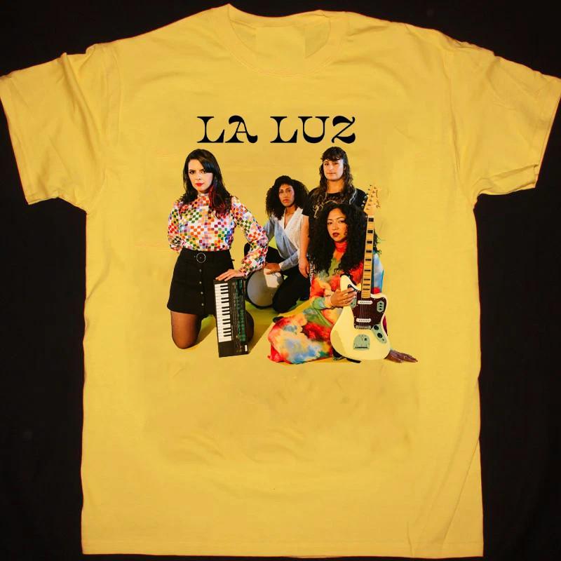 NEW La Luz Band Album Members Yellow Full Size Unisex T-Shirt