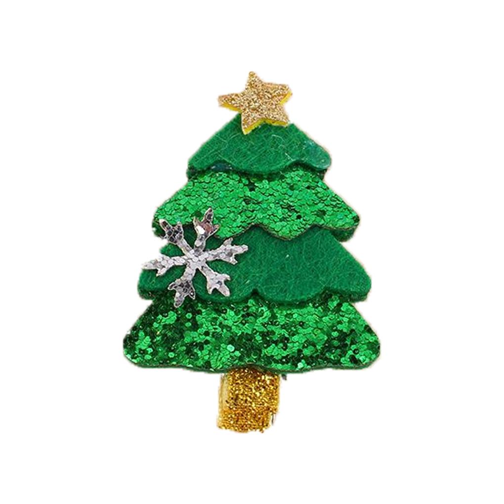 

Шикарная рождественская заколка для волос из нержавеющей стали, боковые зажимы, лось, пингвин, новогодняя елка, снежинка, невидимки, аксессуары для укладки, новогодняя вечеринка snowflake/xmas tree