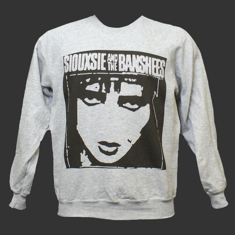 

Siouxsie and the Banshees Punk Rock Sweatshirt Jumper Unisex Grey S-3XL 4XL