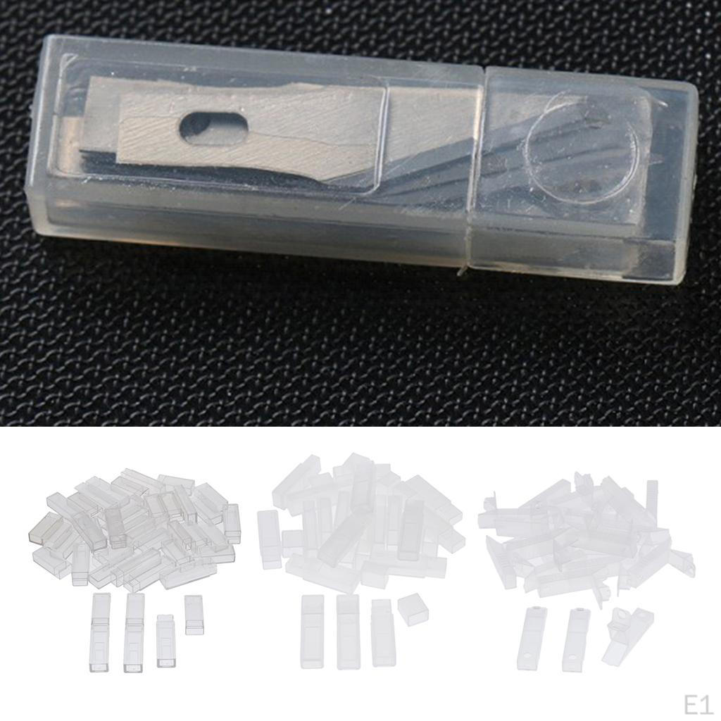 20 Pieces Clear Plastic Storage Case mini memory