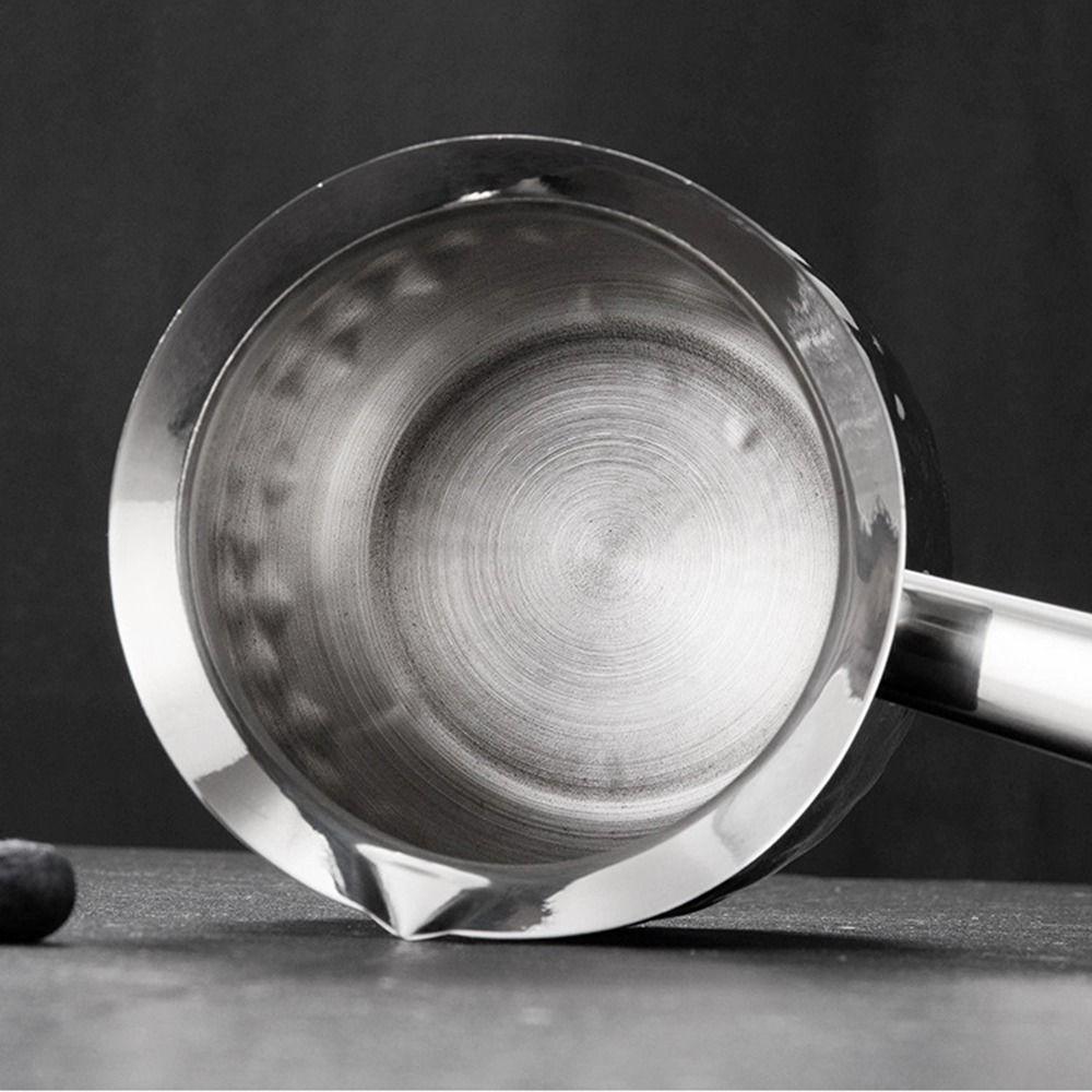 Handle Turkish Coffee Pot Handcrafted Heating Pot Versatile Melting Jug  Chocolate