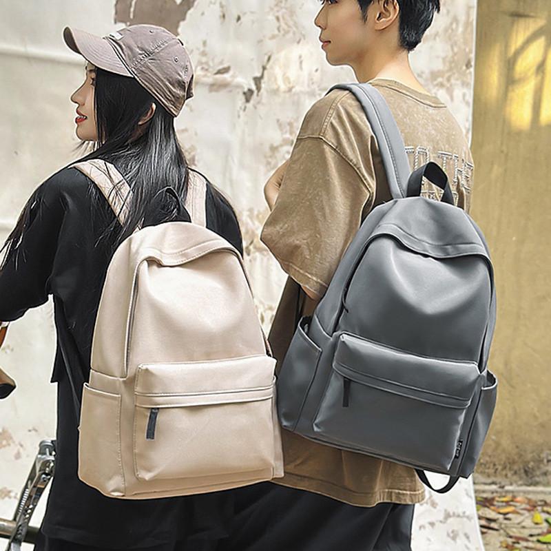 Jugend-Canvas-Rucksack mit atmungsaktivem Nylonmaterial und 15-Zoll-Laptopfach für Schüler
