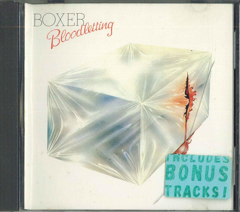 CD BOXER - Bloodlettiing OLLIE001 VIRGIN RECORDS Japan Rock Used