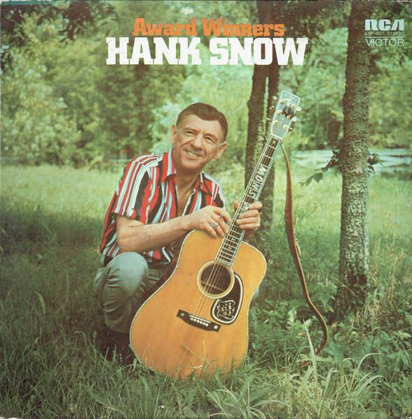 LP Record HANK SNOW - Award Winners LSP4601 RCA 1971 US Country/Folk Used