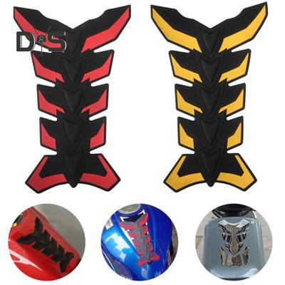 Adesivo universale 3D per serbatoio di benzina per moto, autoadesivo, forte adesività, impermeabile, rimovibile, protezione per serbatoio di carburante