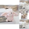 Adorable Realistic Rabbit Plush Keychain With Soft Pp Cotton Stuffing Cute Keyring Toy Perfect For Couples And Car Bags