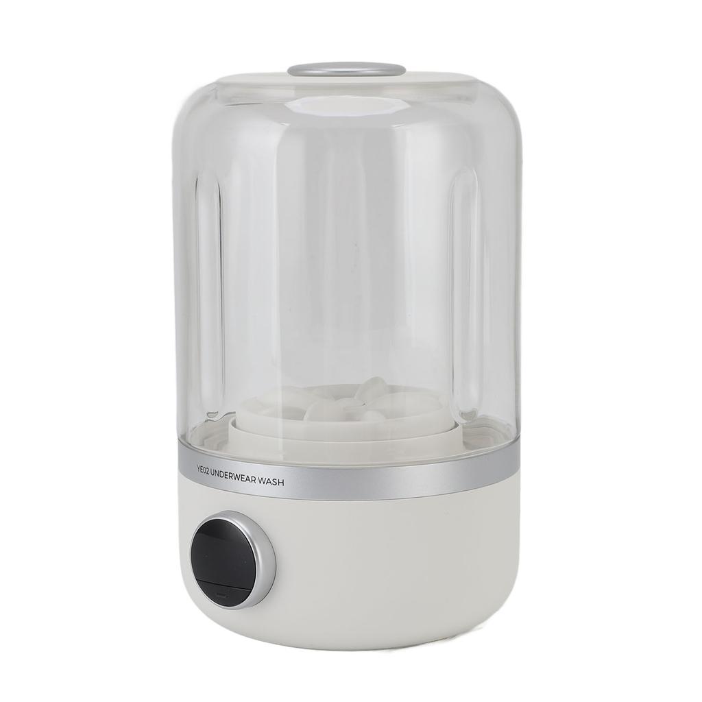 Portable Washing Machine 10W Quiet Rechargeable Mini Laundry Washer for Underwear Baby Clothes and