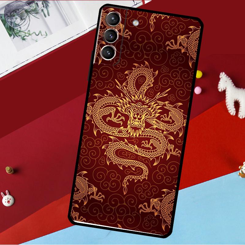 DRAGON TATTOO JAPANESE Funda For Samsung Galaxy S26 Ultra S24 S22 S23 S25 Plus S20 S21 FE S9 S10 S25 FE Phone Case