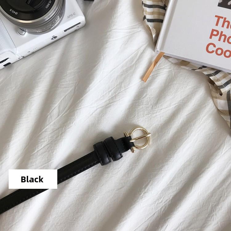 Multi-Color Thin Decorative Belt for Women - Versatile Accessory for Jeans, Dresses, & Sweaters.