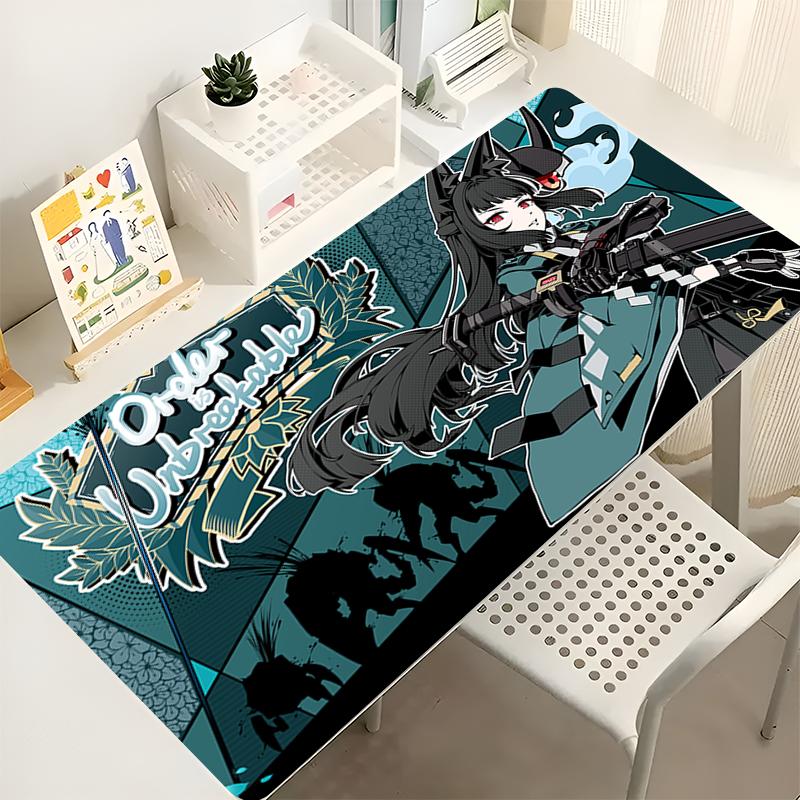 Gaming Mouse Pad Anime PC Computer Hoshimi Miyabi Gamer Desk Mouse Mat Laptop Kawaii Zenless Zone Zero Mousepad ZZZ Keyboard Pad