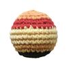 Hand Knitted Colorful Juggling Balls Set Soft Cotton Filled Footbag for Kids Adults Crochet Stress Relief Toy for Outdoor Play