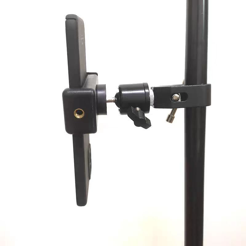 Metal Super Clamp Mount with Mini Ball Head Mount for Monitor Lights Gopro DJI Insta360 Camera Support Mobile Phone Bracket