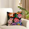 Art KKima artist Cushion Cover Reversible Plush Pillow Cover Soft Fluffy Home Decor for Sofa Bedroom