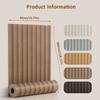 40cm*300cm Imitation Grille Self-adhesive Background Wallpaper Waterproof Stain-resistant Wall Sticker