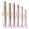 6Pcs Hss Countersink Drill Bit Titanium Coated Hss Saw Drilling Power Tools High Quality