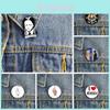 Wednesday Addams Brooch Badge Holiday Terror Gift For Fans