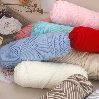2pcs Soft Warm DIY Knitting Yarns for Hand Crocheting & Machine Knitting, Used for DIY Weaving Sweaters, Shoulder Shawl