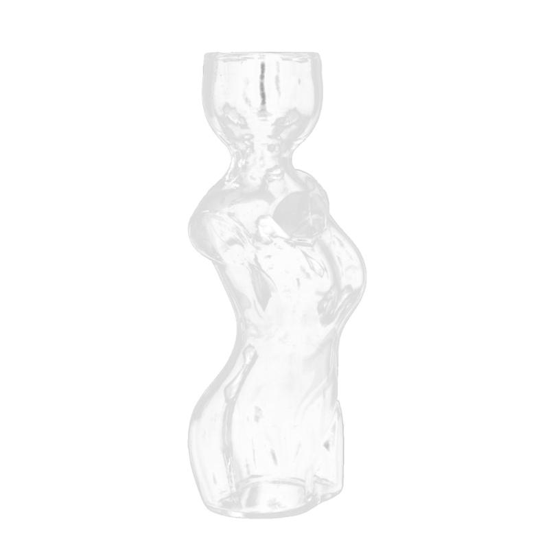 

Female Body Hydroponic Glass Vases For Avocado Growth Clear Plant Nursery Visible Root Development Home Decors 1