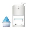 200ml Manual Ice Crusher Hand Crank Shaved Ice Maker Snow Cone Machine with Detachable Design for Home Outdoor Party Use