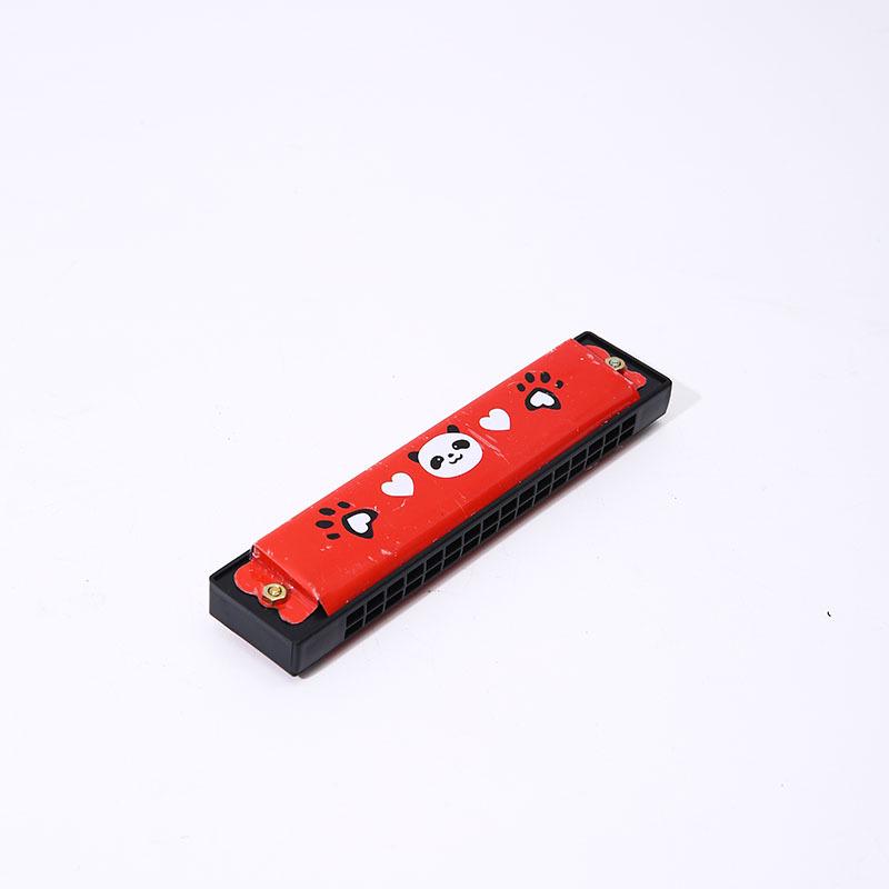 Tin Plate 16-Hole Children's Cartoon Harmonica - Early Education Musical Toy