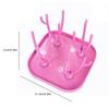Newborn Bottles Dry Rack PP Cleaning Detachable Drying Racks Dust-proof Storage Dryer Stand for Countertop Travelling