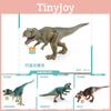 Realistische Jurassische Dinosaurier-Modellkollektion mit Flugsauriern, T-Rex und mehr zur Präsentation
