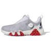 CodeChaos Comfortable Slip-Resistant Durable Low-Top Golf Shoes Men Sneakers Gray White IF1043
