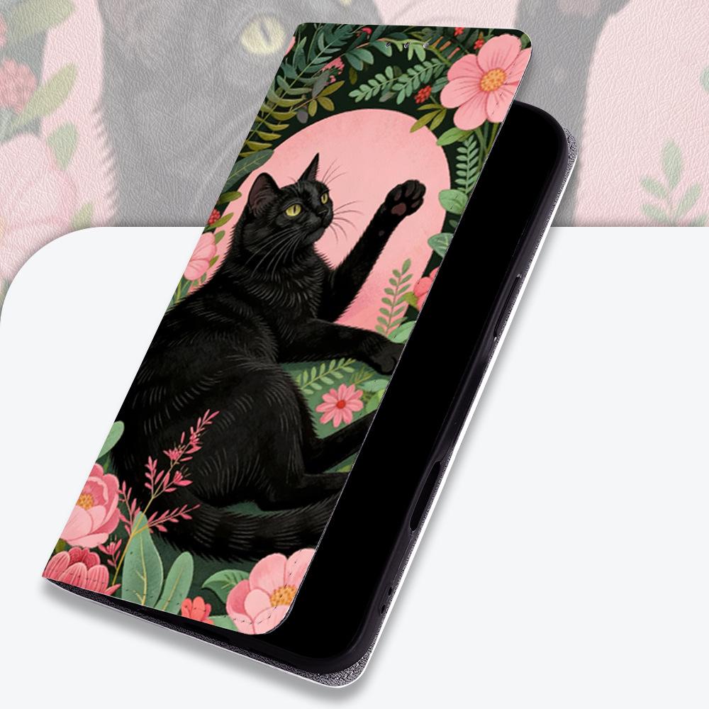 Maßgeschneiderte Leder-Klapphülle für OPPO A6, A5i Pro, A3X, A40 Mobiltelefone