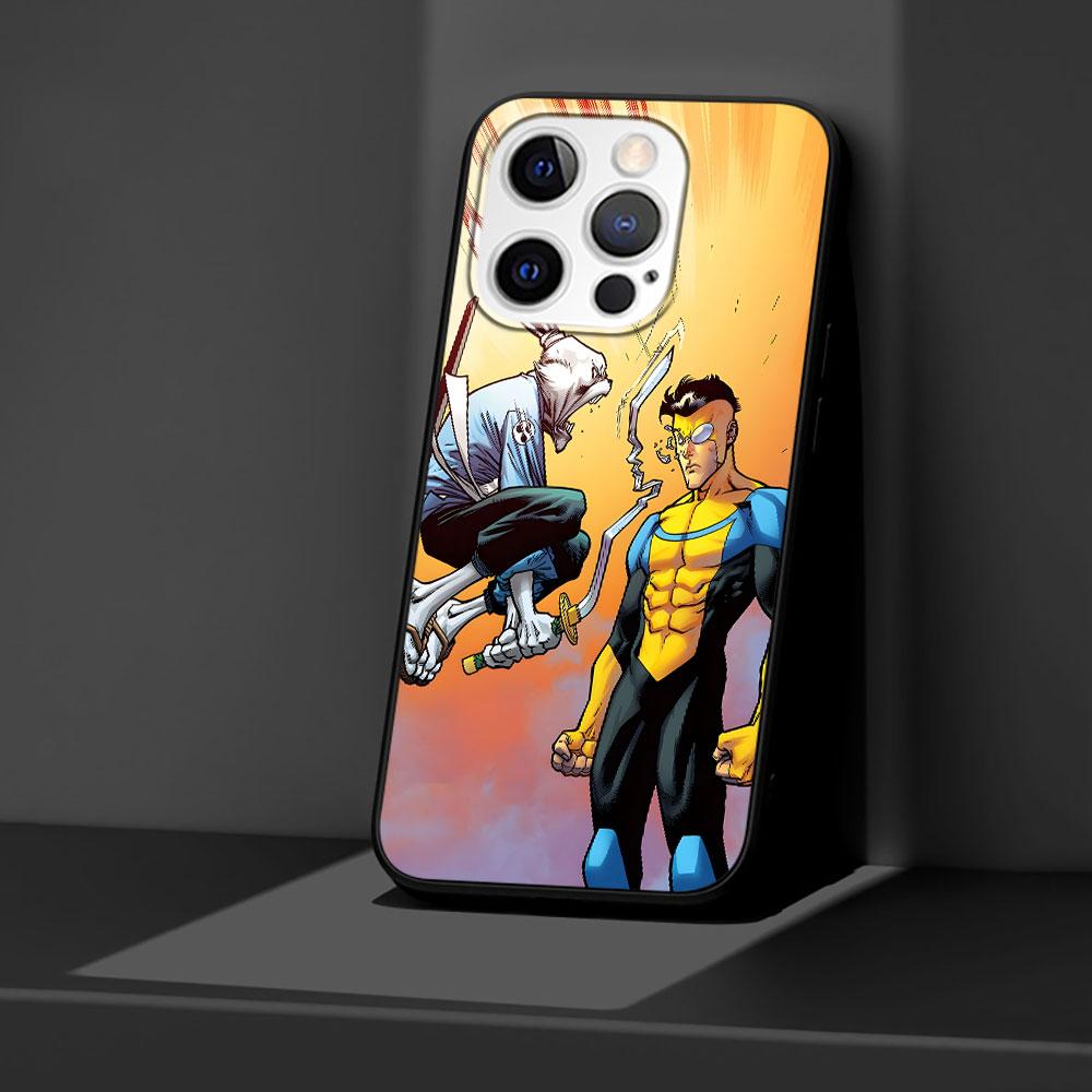 Invincible Comic Case for Apple iPhone 14 11 16 Plus X XS 13 12 Mini XR 15 Pro Max Silicone Black Soft Phone Cover