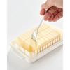 1pc Butter Dish Storage Box Lid Covered Keeper Plastic Lid for Airtight Storage of Cheese Tray Kitchen Tools