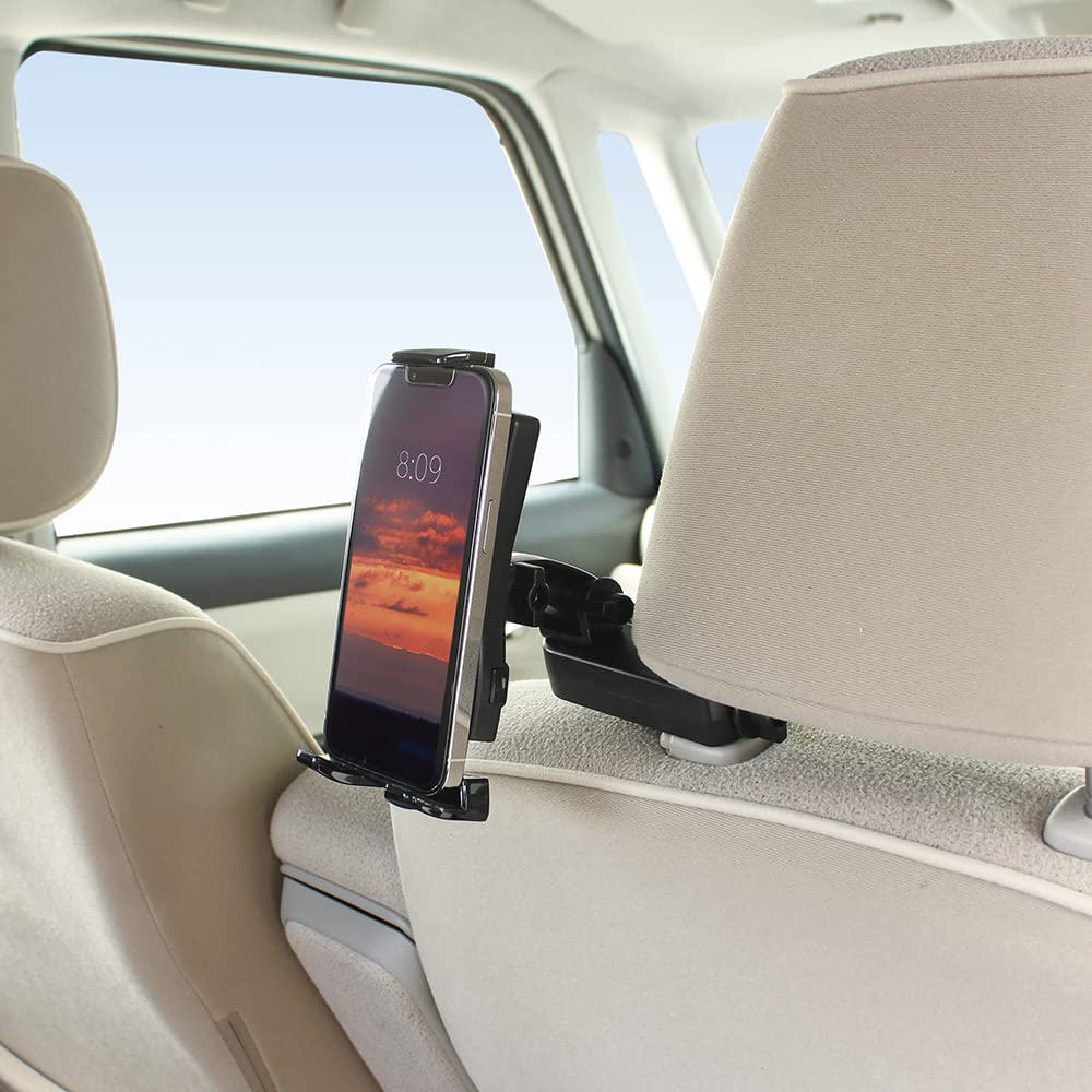 Tsuchiya Yac Soporte Trasero para Tablet Car Tab 180 x 130 x Soporte, Soporte, Negro, 70mm, ZE-67