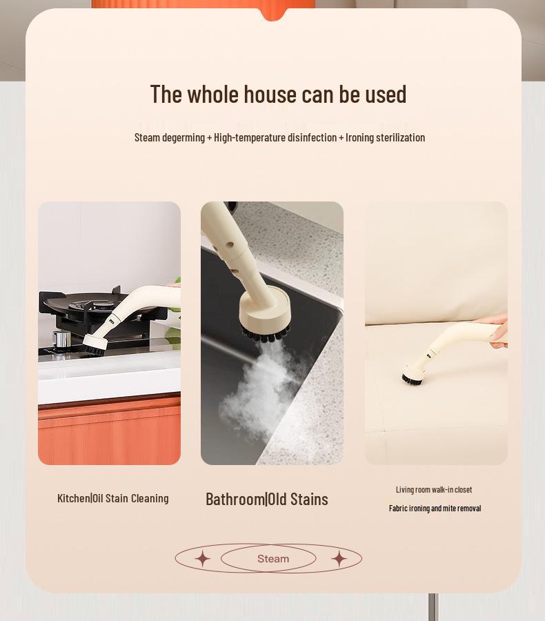 High-Pressure Steam Cleaner for Kitchen Appliances and Range Hoods