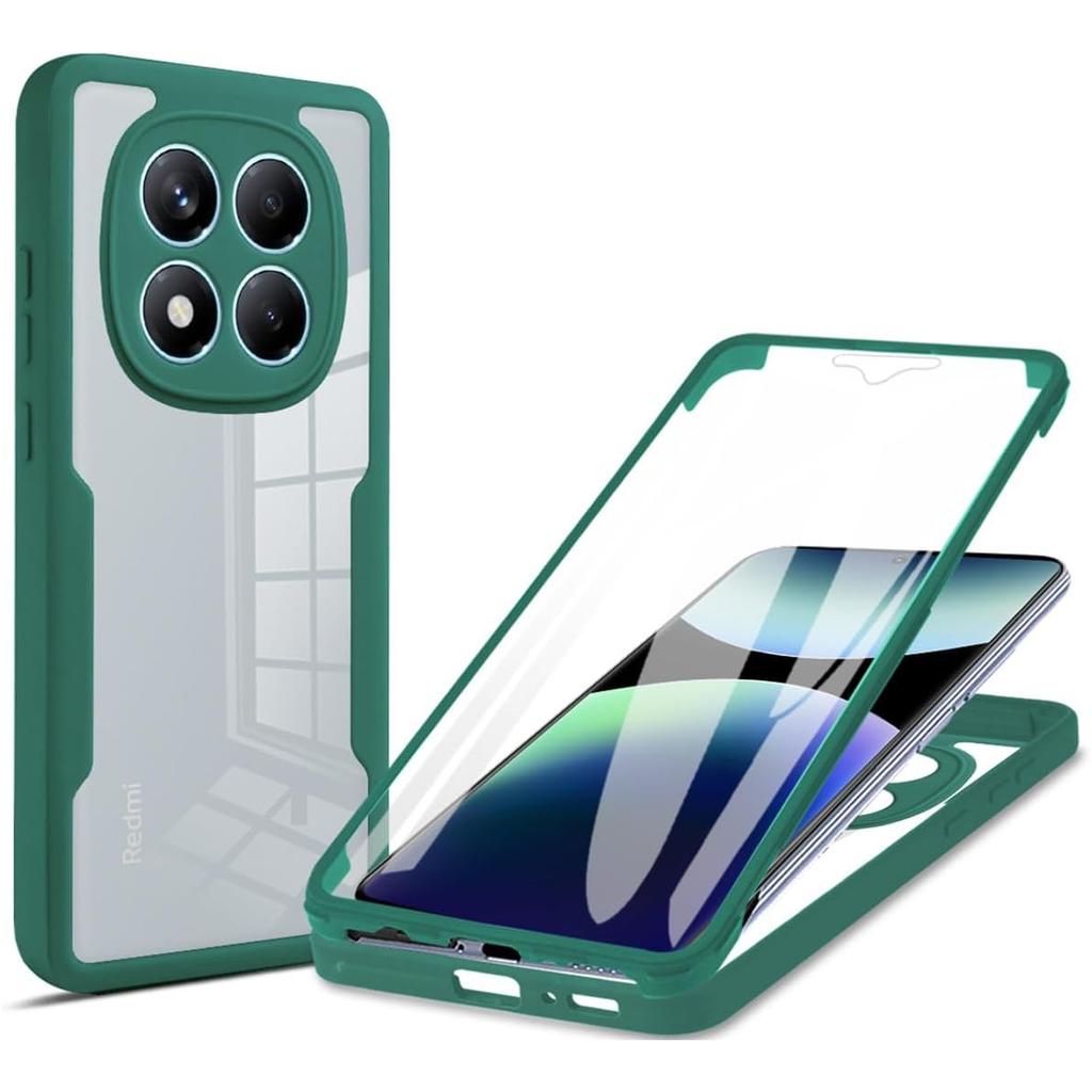 Full Body Protection Shockproof Case for Xiaomi Redmi Note 15 Pro 5G Pro+ Plus Protective Cover Screen Protector Fundas Coque