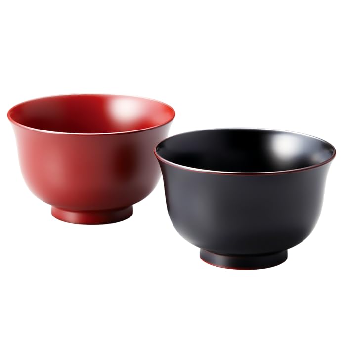 

Masano Lily Безопасные для посудомоечной машины Пара темно-красных и старинных красных мисок,